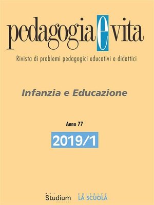 cover image of Pedagogia e Vita 2019/1